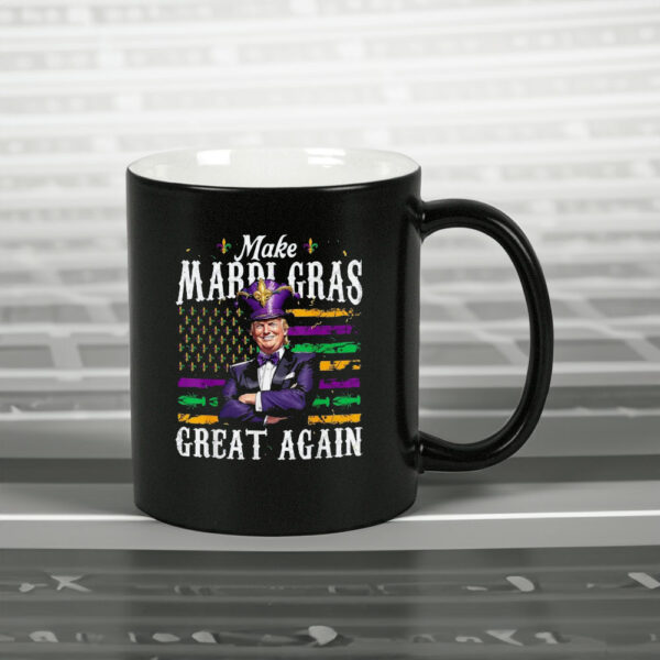 Make Mardi Gras Great Again Funny Trump Mardi Gras Mug