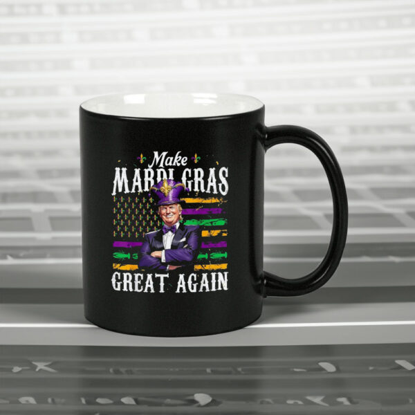 Make Mardi Gras Great Again Funny Trump Mardi Gras Mugs