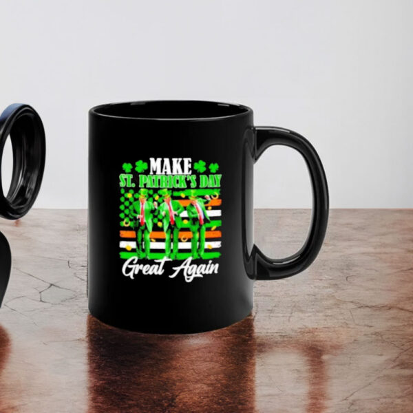 Make st patrick’s day great again Trump dancing Mug