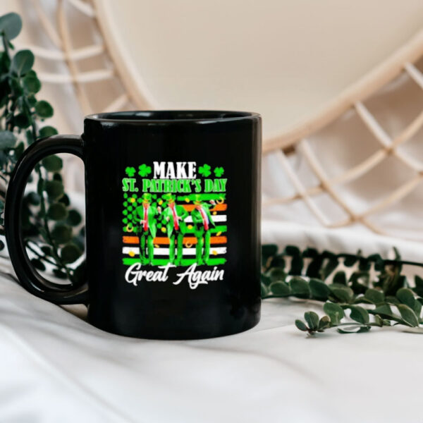 Make st patrick’s day great again Trump dancing Mug