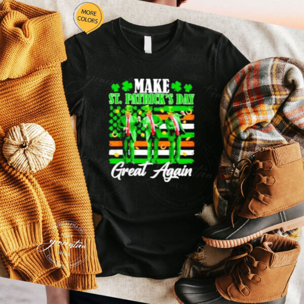 Make st patrick’s day great again Trump dancing shirt