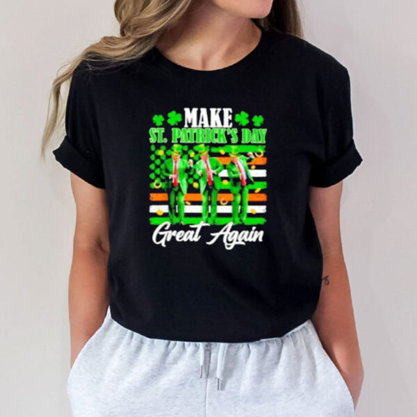 Make st patrick’s day great again Trump dancing shirt