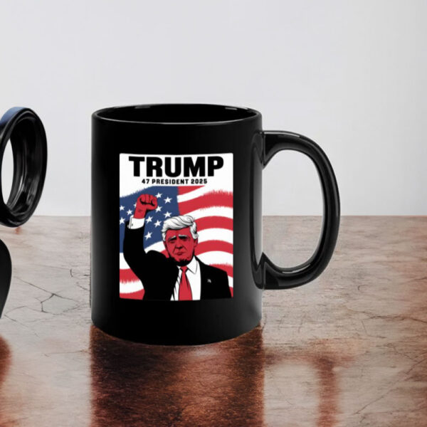 Official Donald Trump 47 USA President Mugs