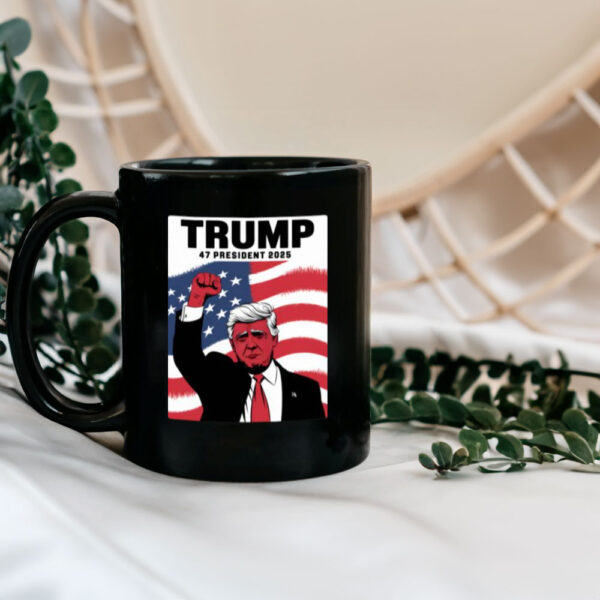 Official Donald Trump 47 USA President Mugs