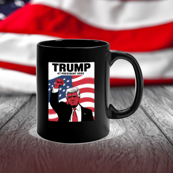 Official Donald Trump 47 USA President Mugs