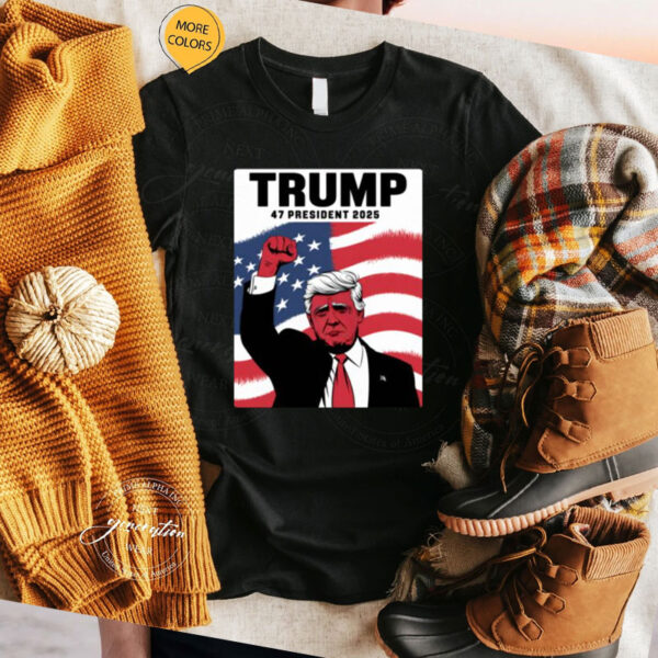 Official Donald Trump 47 USA President Shirts