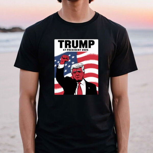 Official Donald Trump 47 USA President Shirts