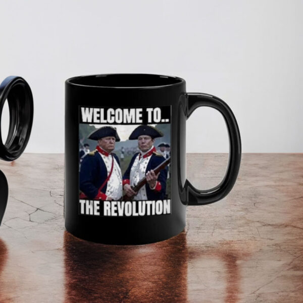 Original Premium Trump Elon Musk Welcome To The Revolution 2025 Mug