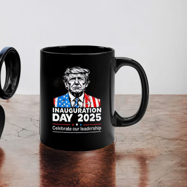 President Donald Trump Inauguration Day 2025 47th USA Retro Mug