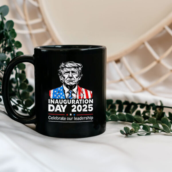 President Donald Trump Inauguration Day 2025 47th USA Retro Mug