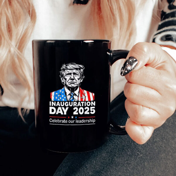 President Donald Trump Inauguration Day 2025 47th USA Retro Mug