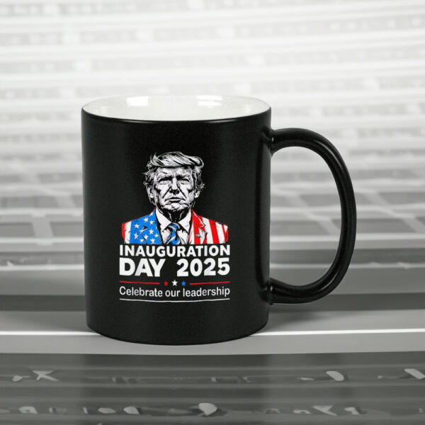 President Donald Trump Inauguration Day 2025 47th USA Retro Mug