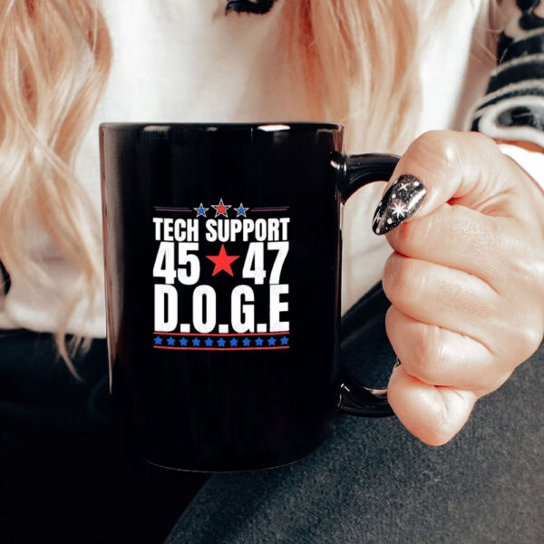 Tech Support Doge Doge 47 Trump Mug