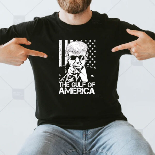 The Gulf Of America Donald Trump retro T-Shirt