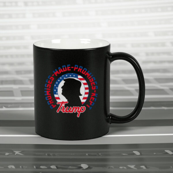 Trump 45 47 MAGA Promises Made Promises Kept Mug