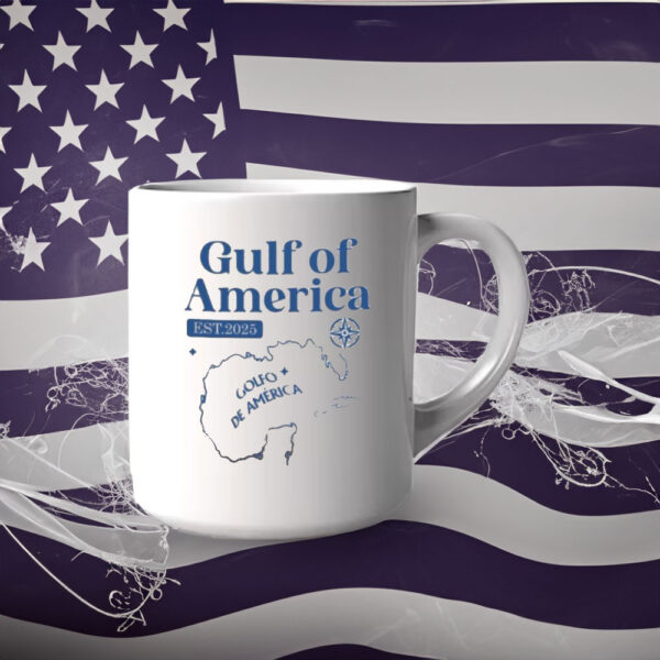 Trump Gulf Of America Est 2025 Mug