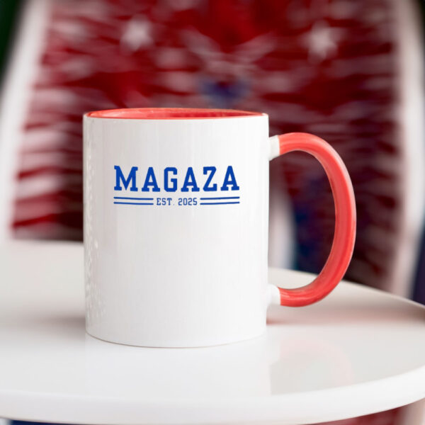 Trump Israel Gaza Magaza est 2025 Mug