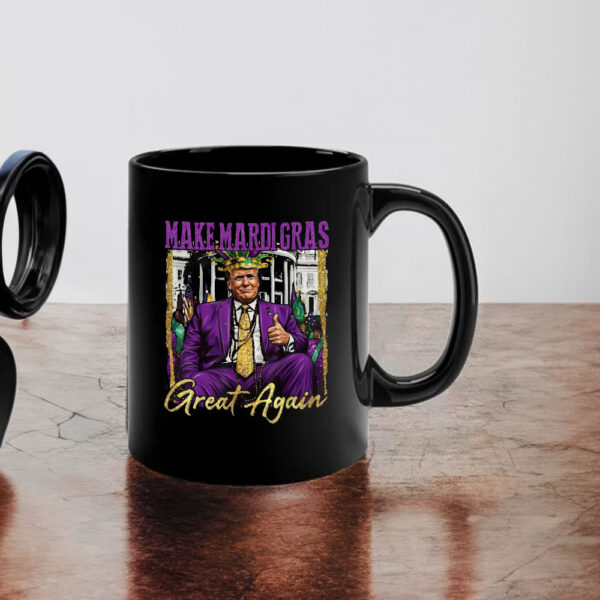 Trump Make Mardi Gras Great Again Funny Parade Costume Humor Mug