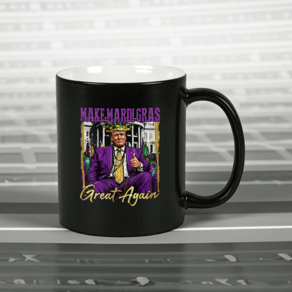 Trump Make Mardi Gras Great Again Funny Parade Costume Humor Mug