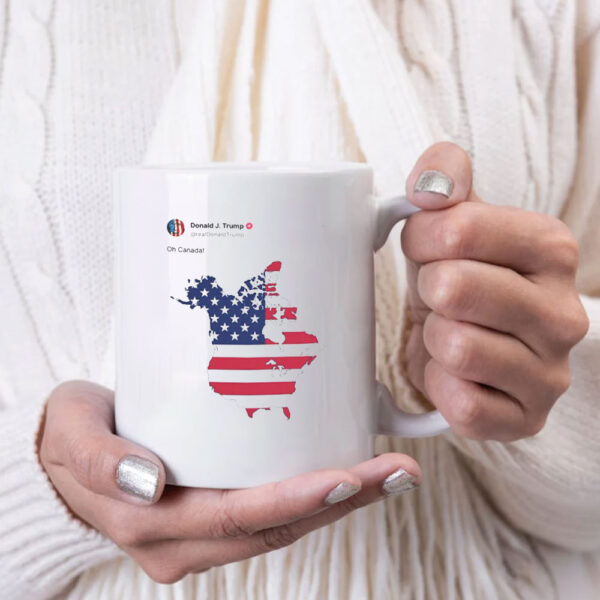 Trump Tweet Oh Canada America USA Mug