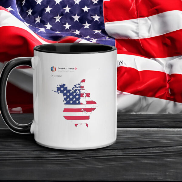 Trump Tweet Oh Canada America USA Mug