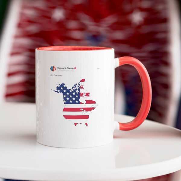 Trump Tweet Oh Canada America USA Mug