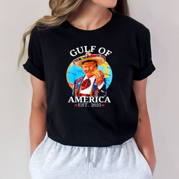 Trump tacos gulf of America est 2025 shirt