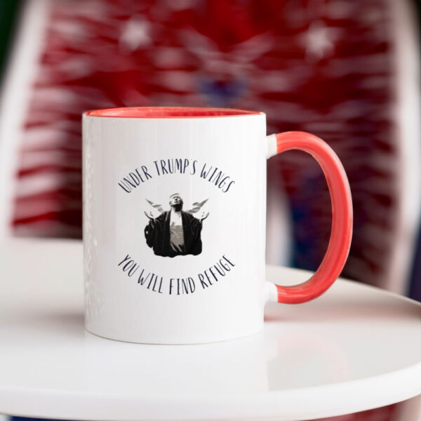 Under Trump's Wings Mug