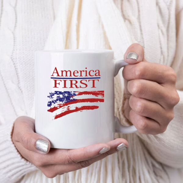 America First Donald J.Trump Mug