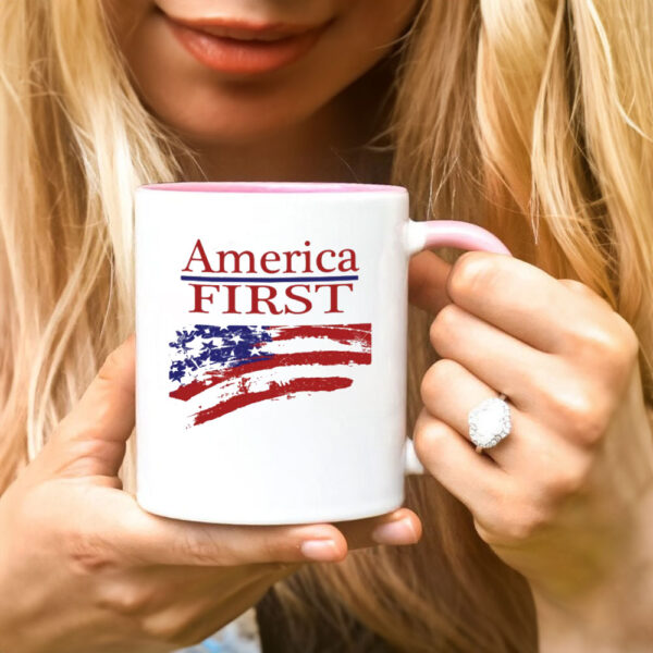 America First Donald J.Trump Mug