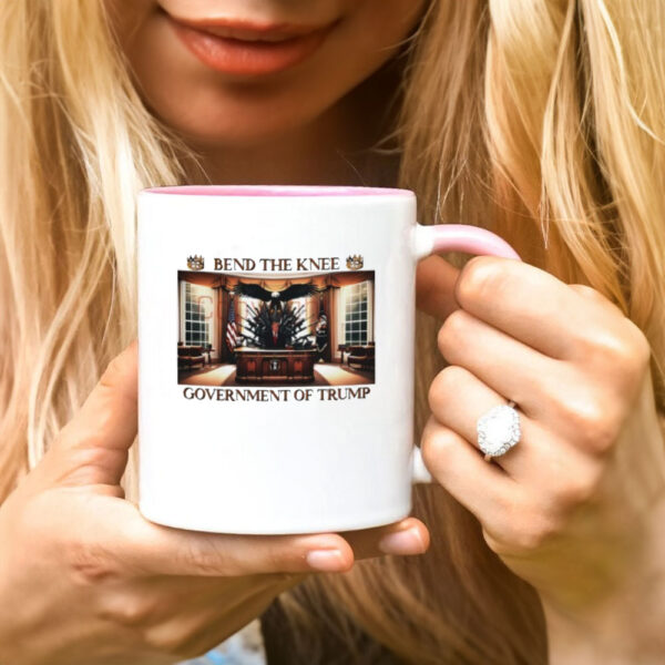 Donald Trump bend the knee government of Trump Mug