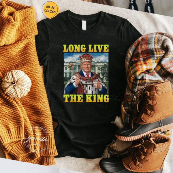 Long Live The King Trump T-Shirt, Vintage USA Patriotic Shirt