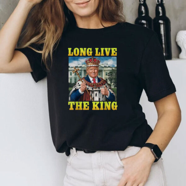 Long Live The King Trump T-Shirt, Vintage USA Patriotic Shirt