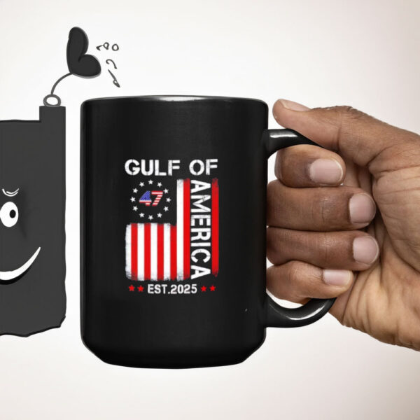 Trump Gulf of America 47 Est 2025 Mug, Gulf of America Mug