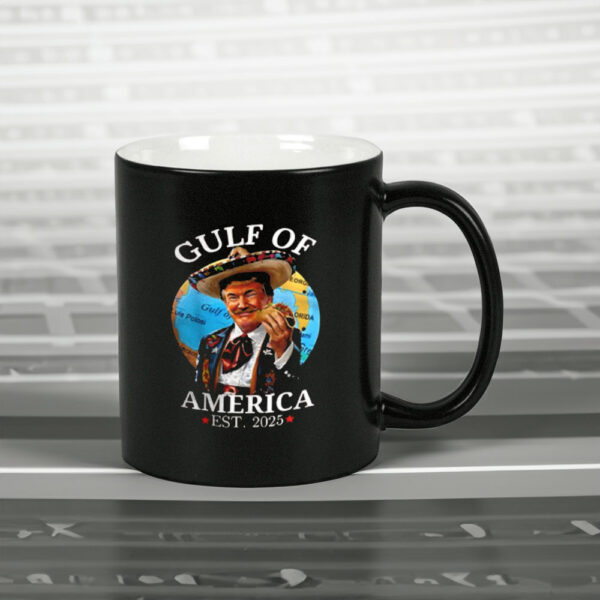 Trump gulf of us America Tacos 2025 Mug